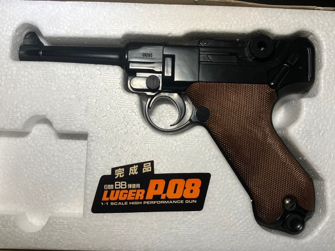 美品　東京マルイ　ルガーP08