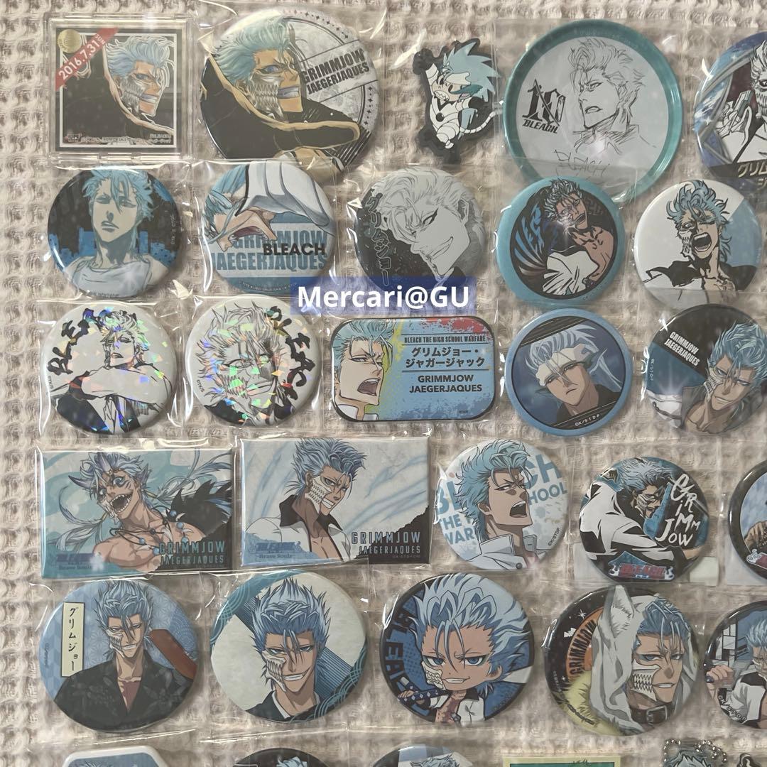 BLEACH グリムジョー 缶バッジ など 特典まとめ売り 各1