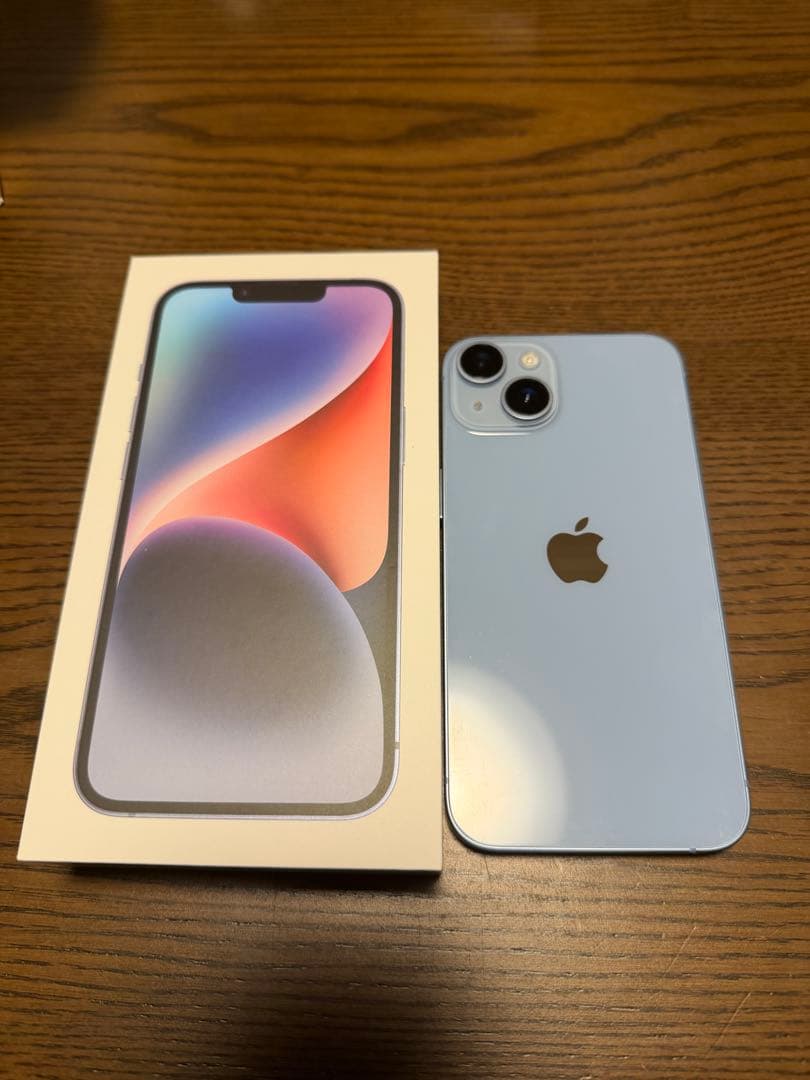 Apple iPhone 14 128GB ブルー 箱付き
