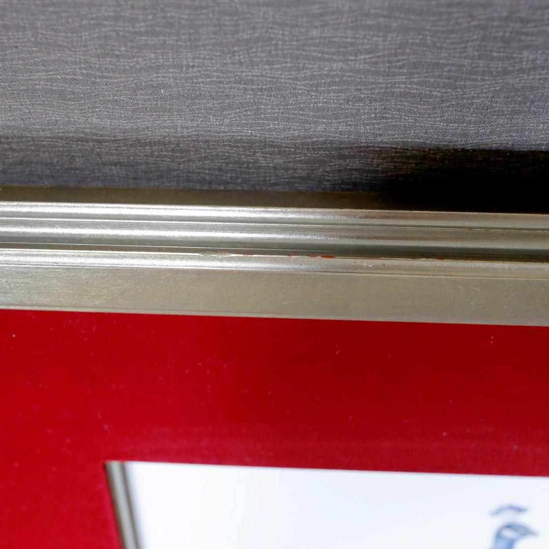 【美品 １級品】マイセン 孔雀 陶板画 プラーク 額装 送料込み