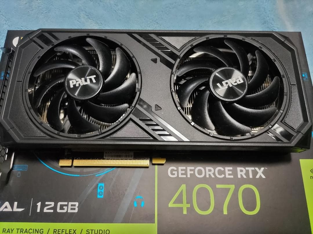 ま*や様 PALIT RTX 4070 12GB GDDR6X