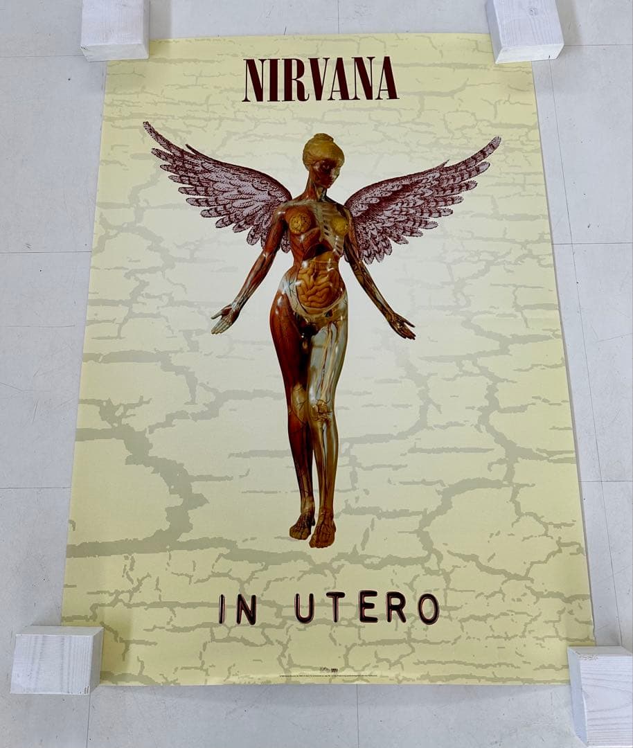 超スペシャル 90s ニルヴァーナ IN UTERO プロモーション ポスター