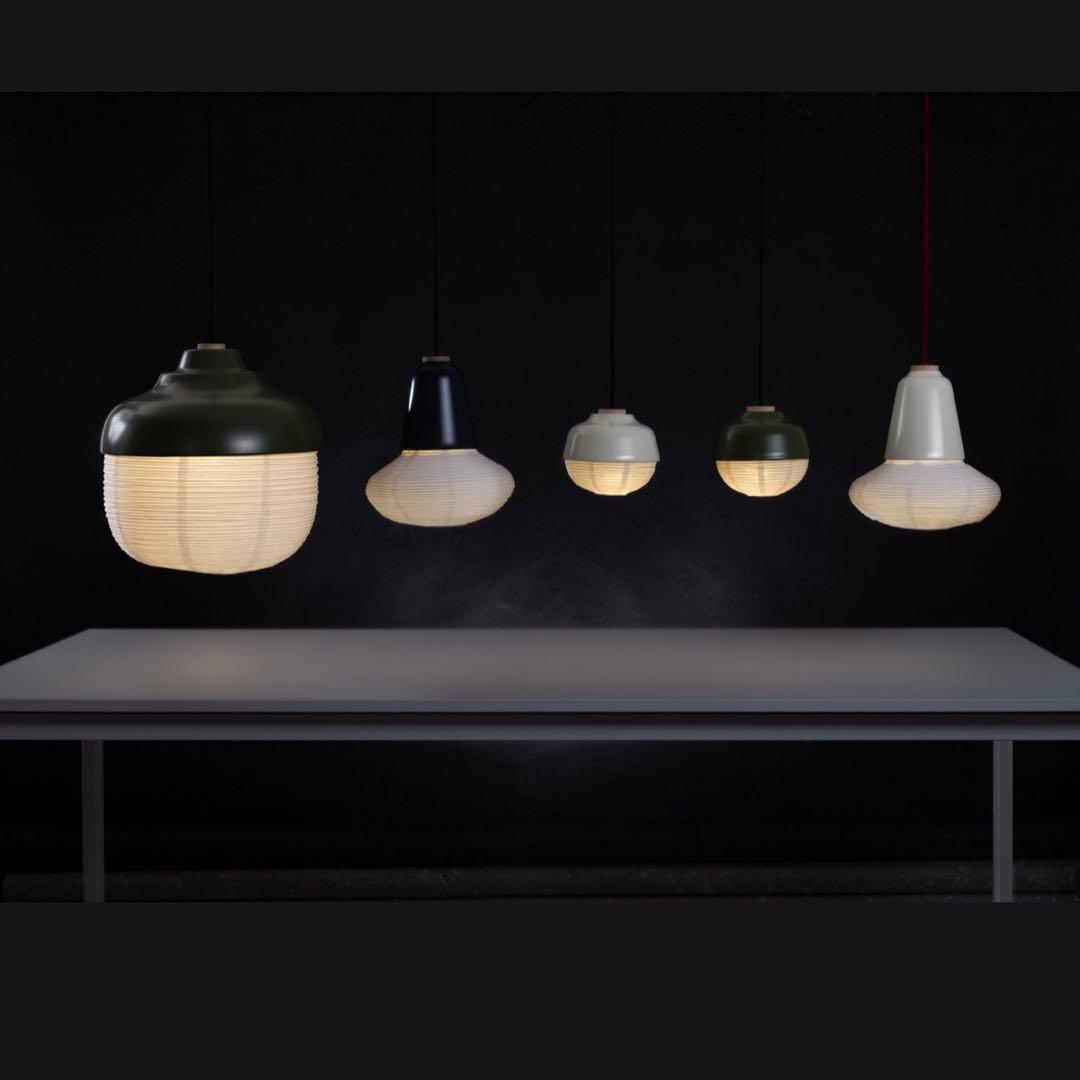 RED DOT受賞ランプ◇The New Old Light Medium緑