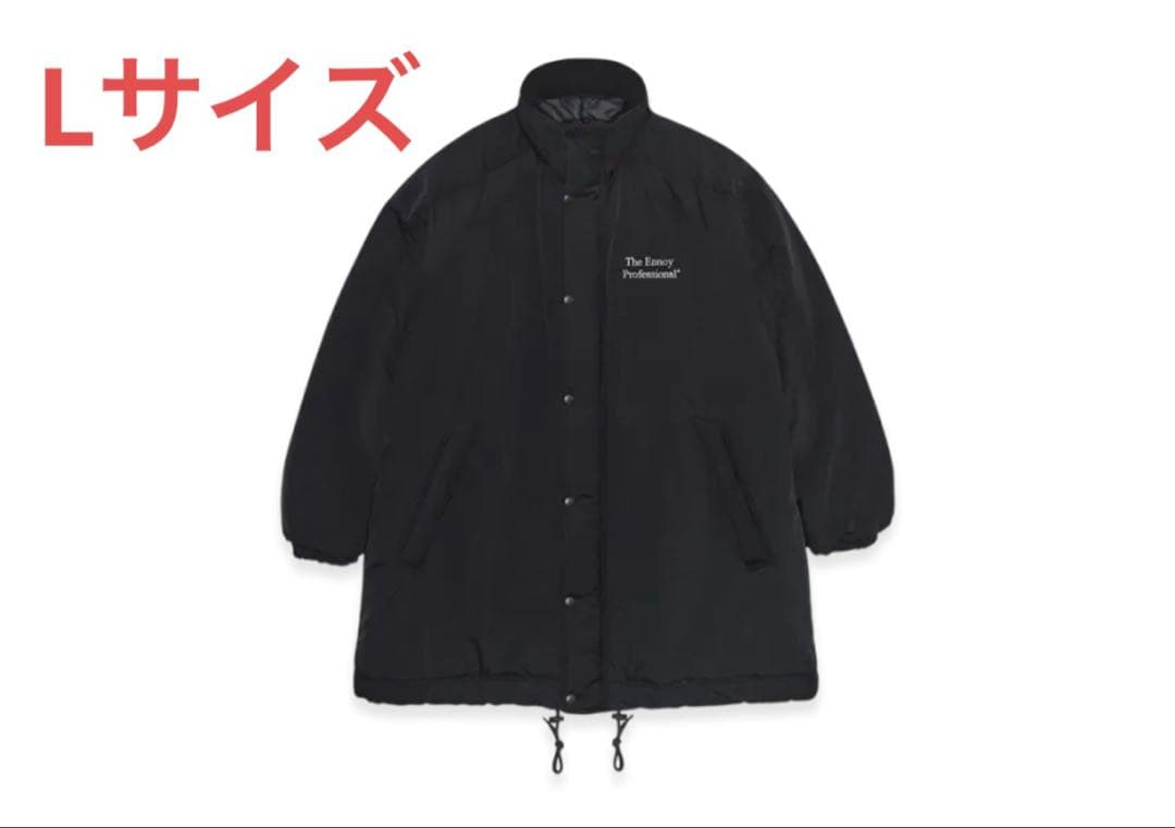 ENNOY Padded Nylon Bench Coat L エンノイ