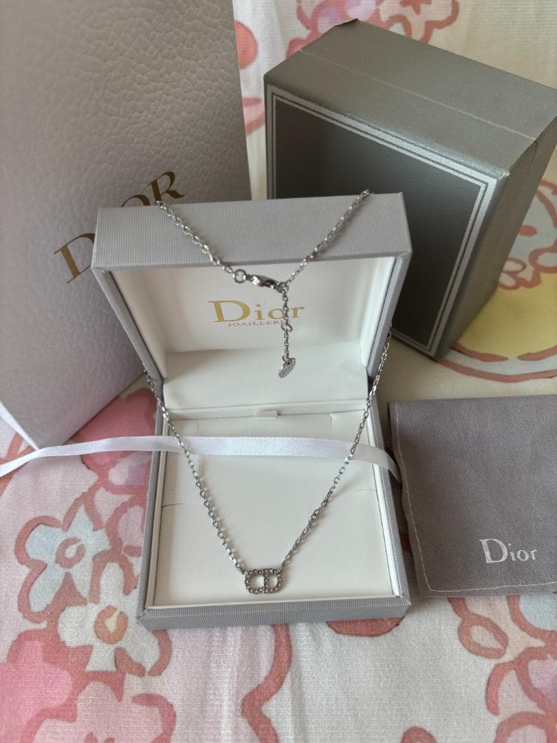 シルバー CLAIR D LUNE クリスタル ネックレス