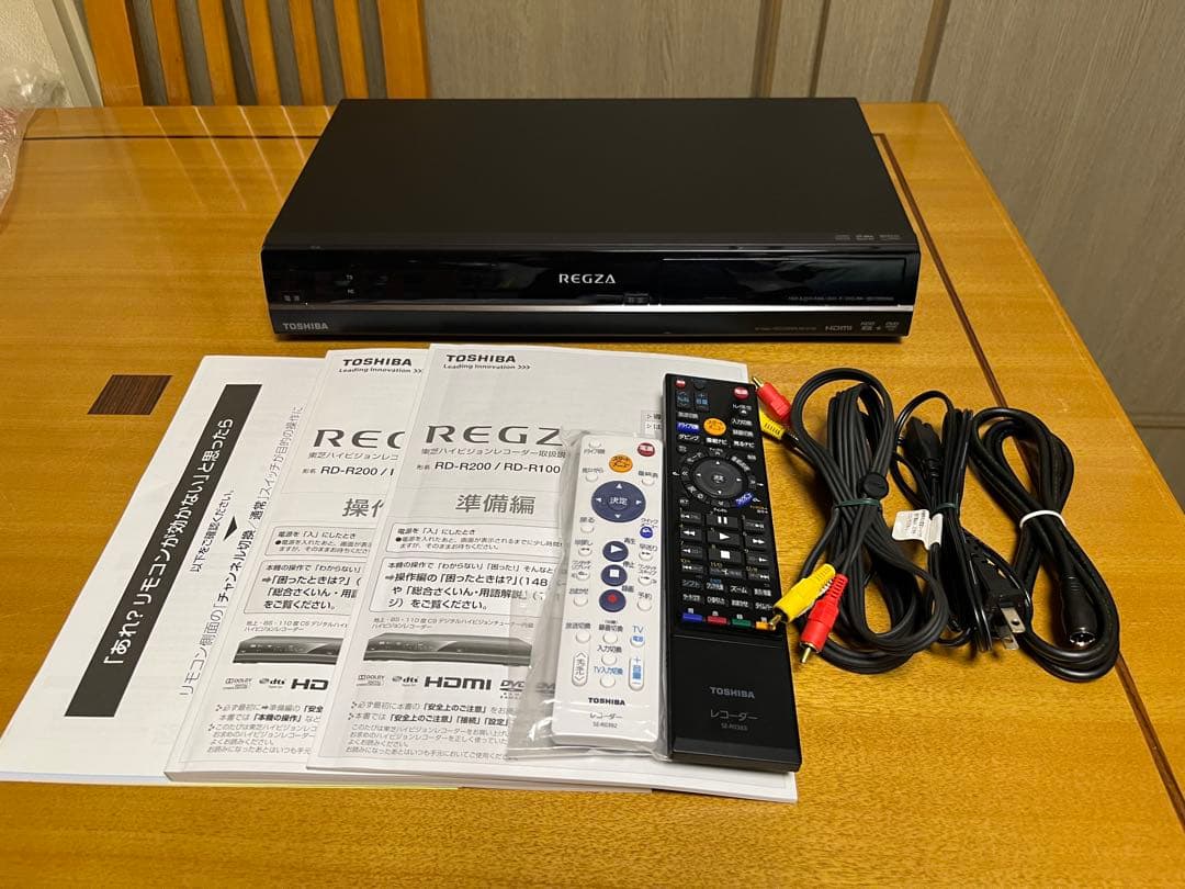 TOSHIBA REGZA DVDレコーダー　RD-R100 320GB