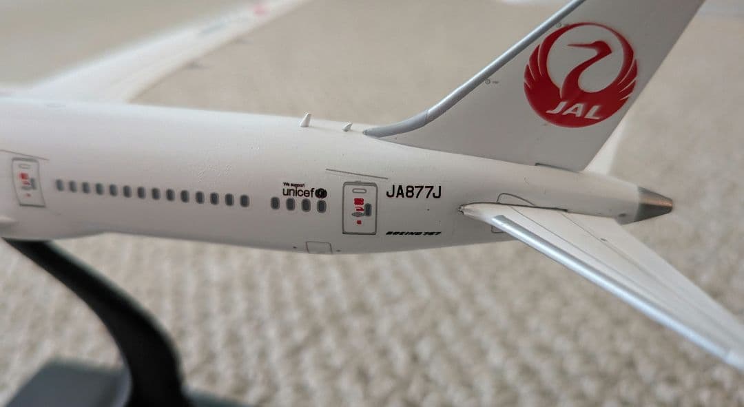 JC Wings 日本航空 Boeing 787-9 1/400モデル