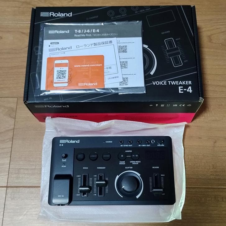 Roland ボーカル用エフェクター E-4 VOICE TWEAKER