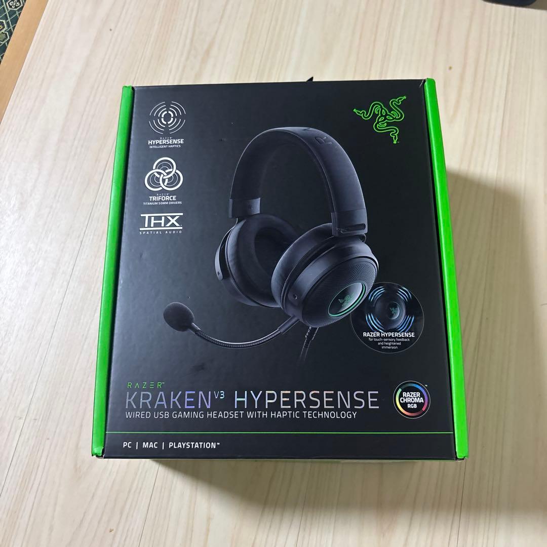 ヘッドホン RAZER KRAKEN V3 HYPERSENSE
