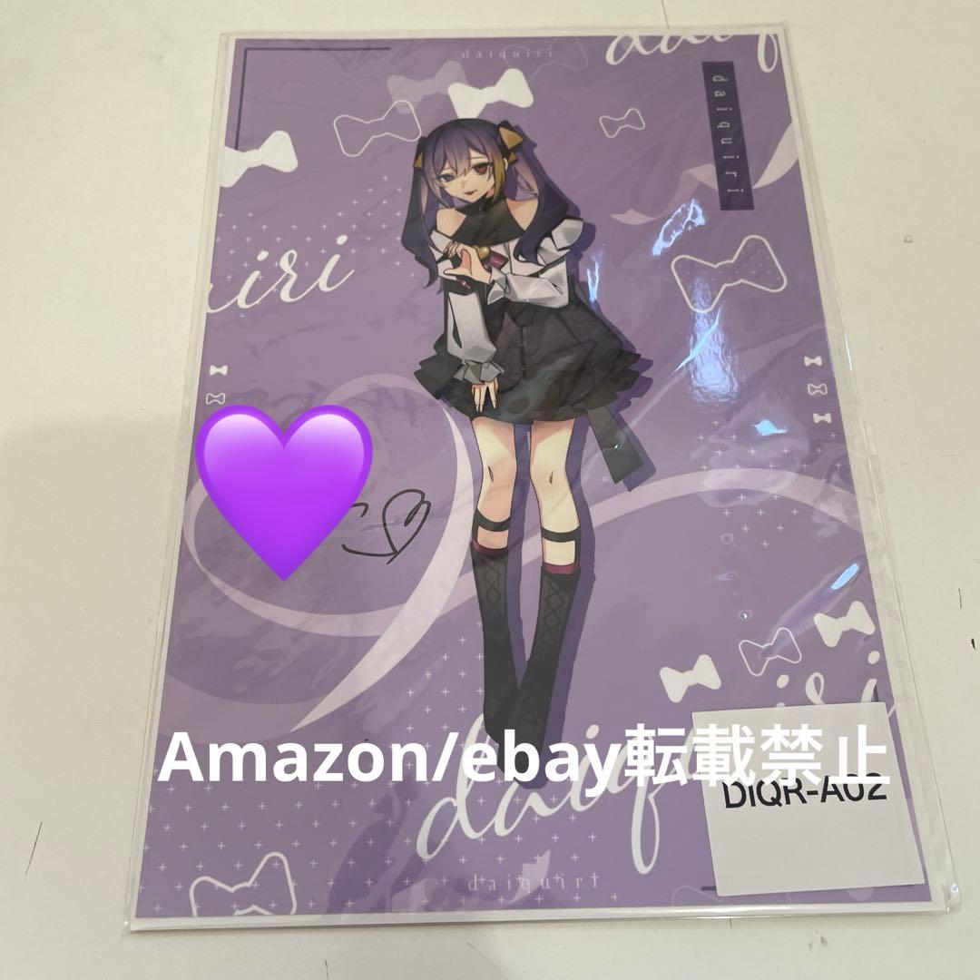 28.きりこ　直筆サイン入りブロマイド ウェブポン A賞