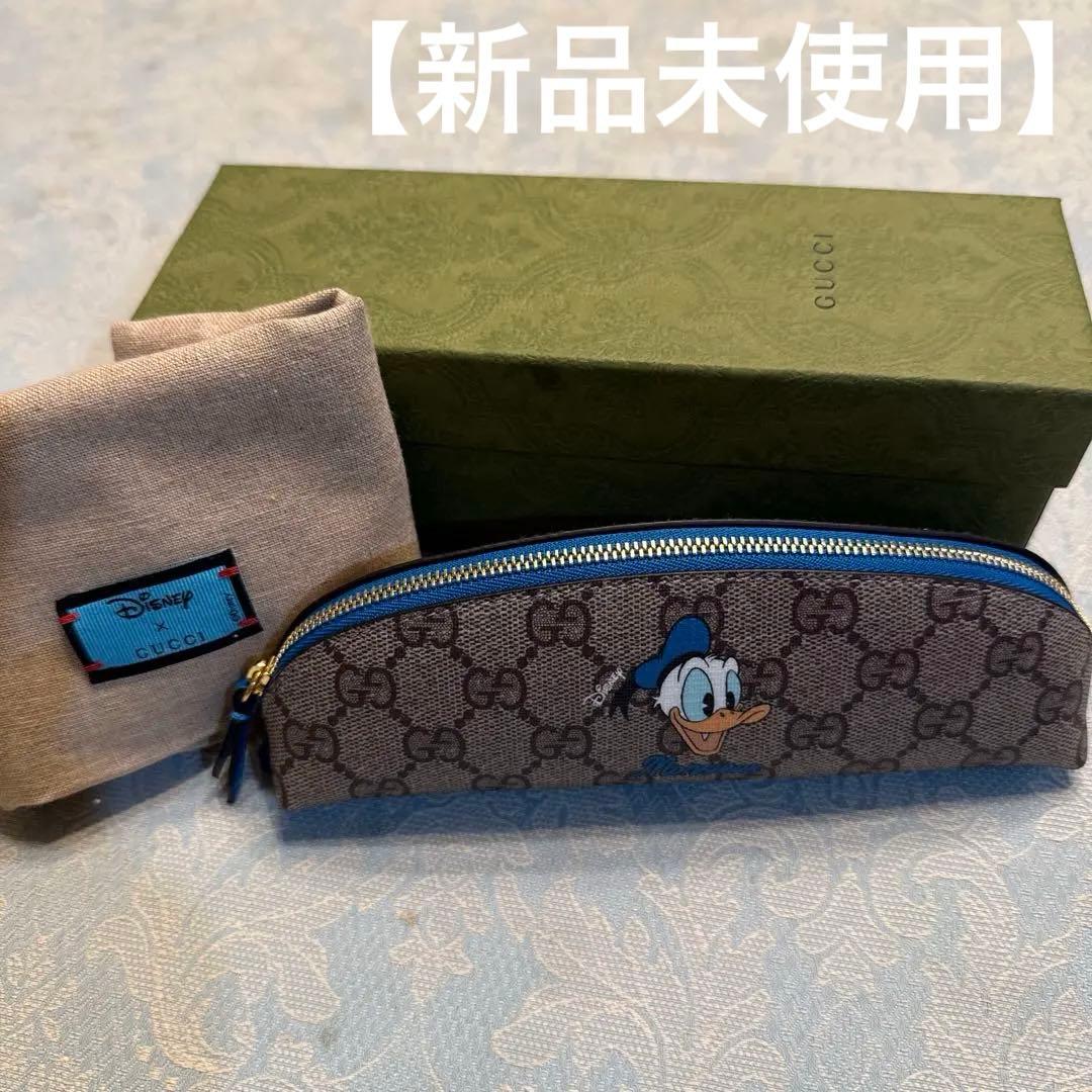 【新品未使用】グッチ　ディズニーコラボ ポーチ ペンケース