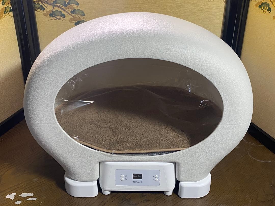 THANKO 冷温ヒーター付きペットハウス 【アニマルカプセルホテル】2個セット