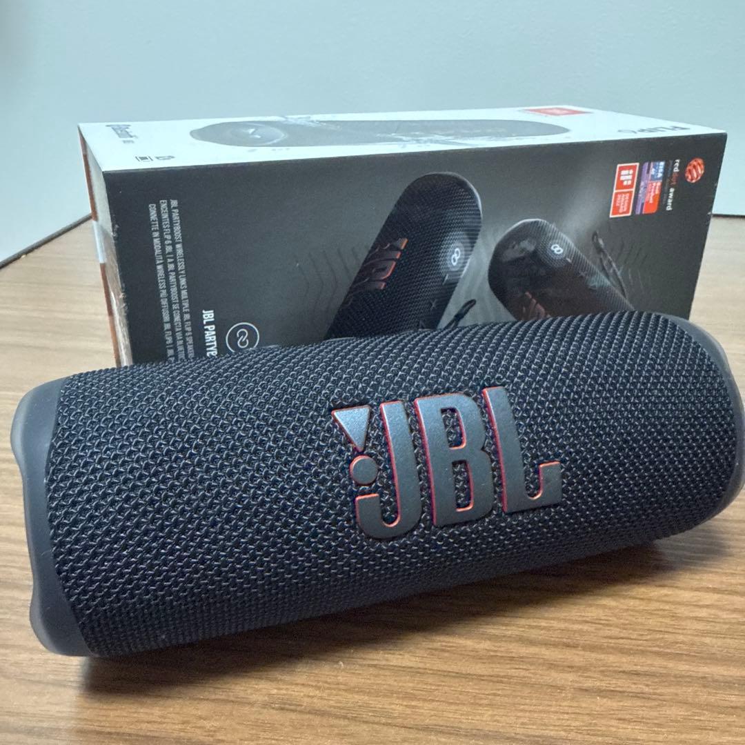 JBL Flip 6 ブラック ワイヤレススピーカー