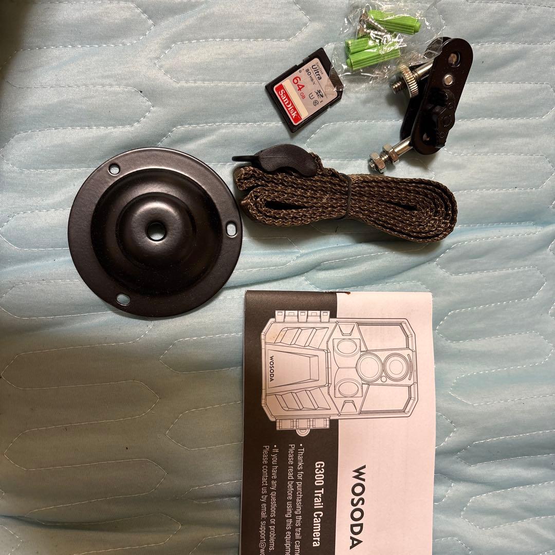 WOSODA G300 トレイルカメラ2台