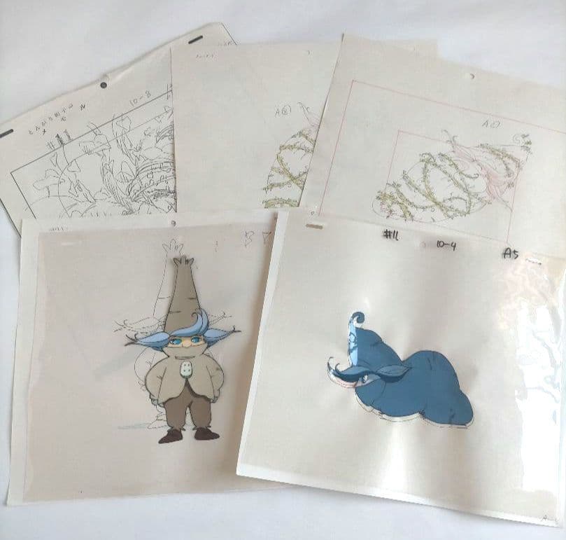 セル画　とんがり帽子のメモル　リュックマン