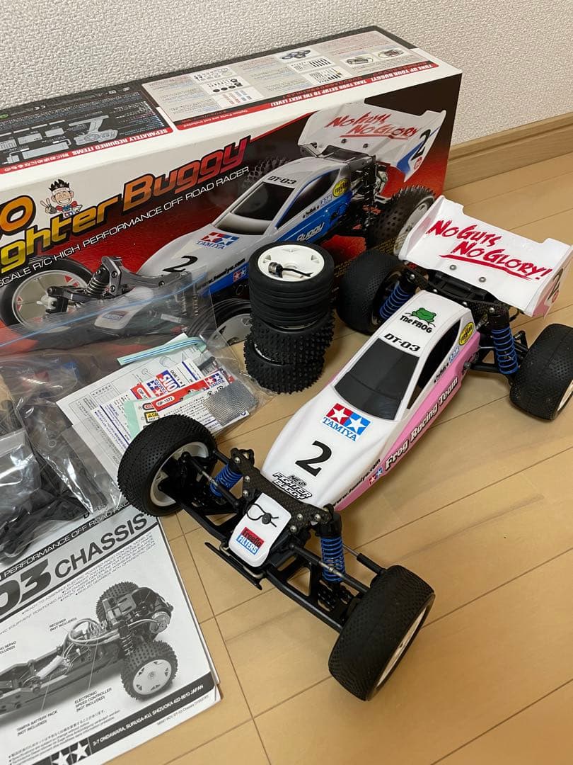 タミヤ DT-03 ネオマイティフロッグ 6角ハブ仕様　dt03 キットのみ