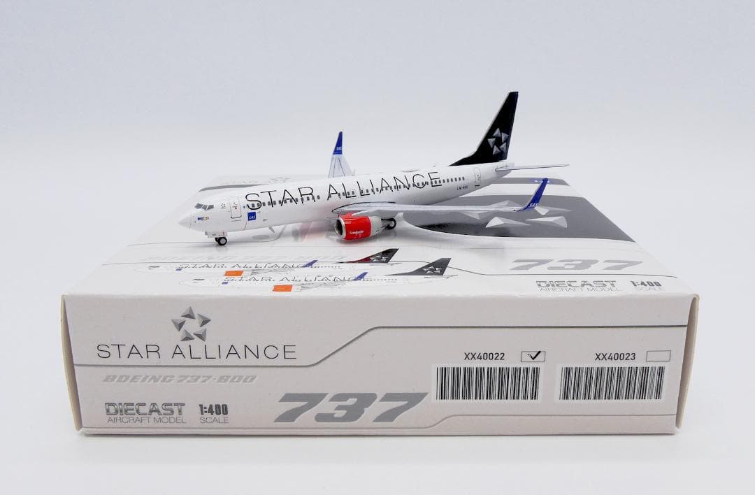 スカンジナビア航空 737-800 LN-RRE 1/400