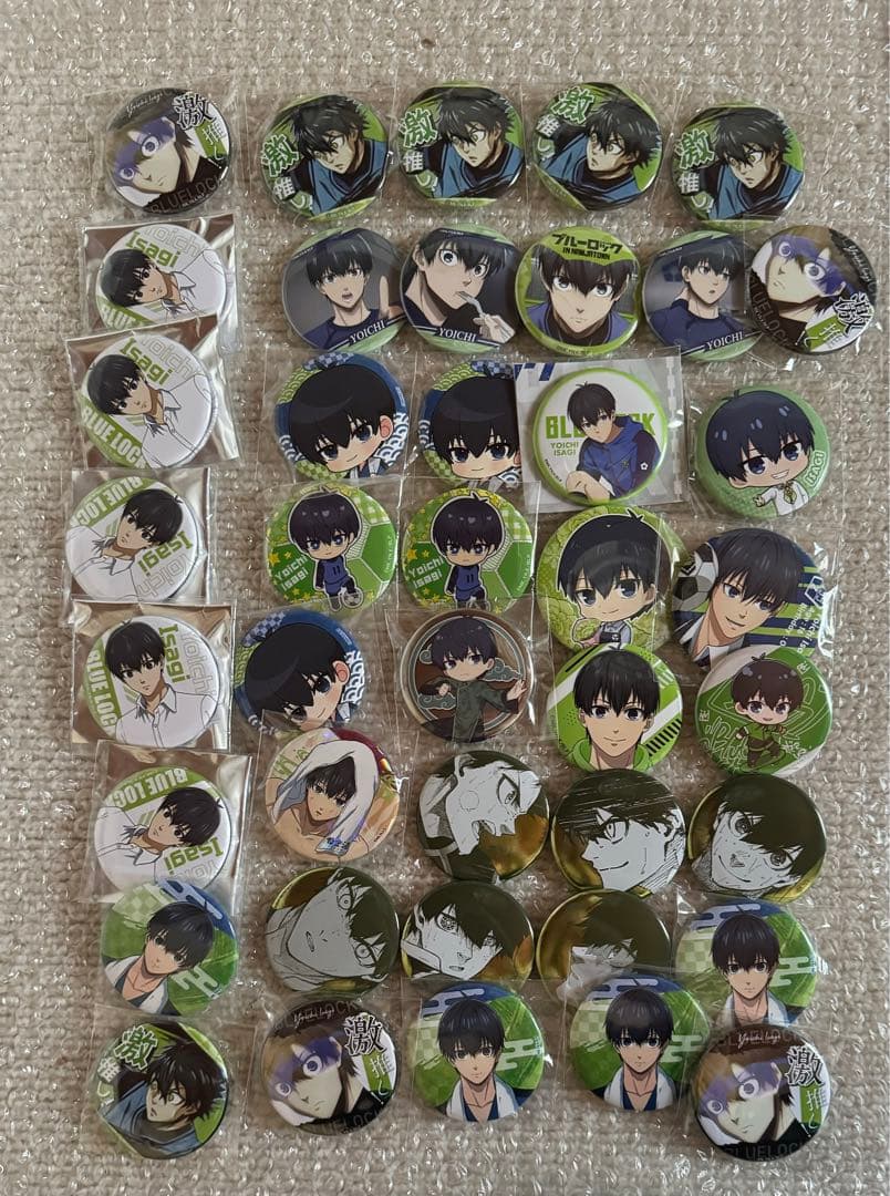 潔世一 「ブルーロック 缶バッチ 」41個 ⚠️まとめ売り