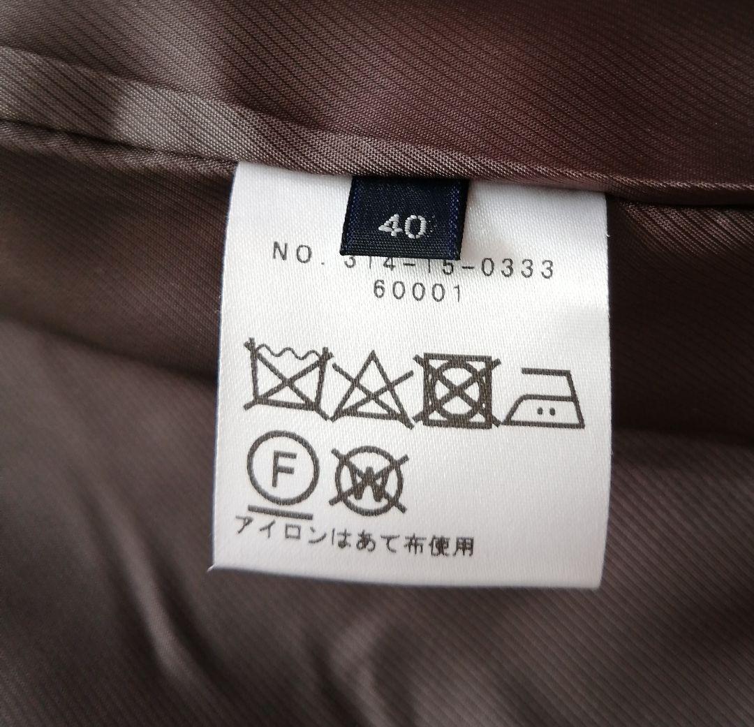 SHIPS ブラウン フード付き コート