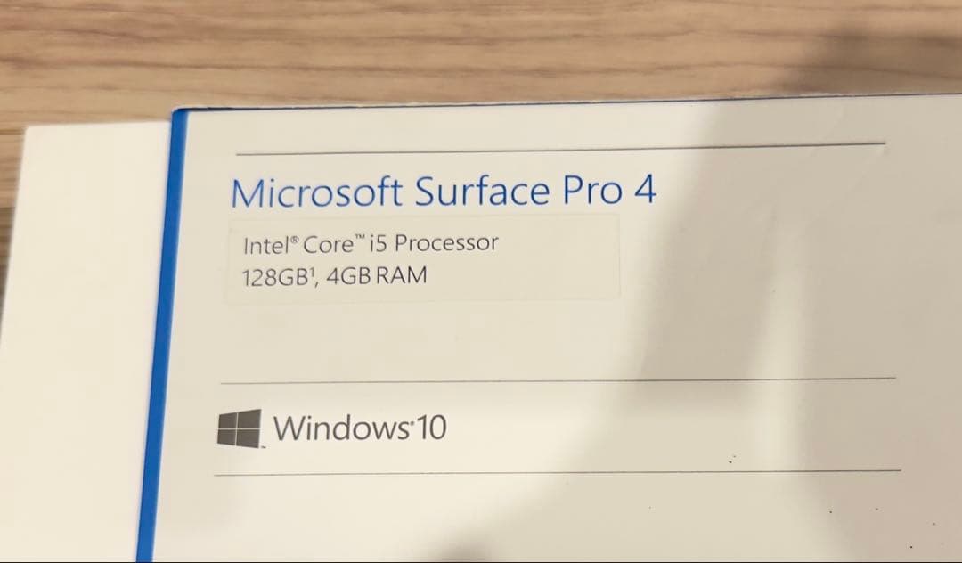 Microsoft Surface Pro 4タブレット キーボード付き