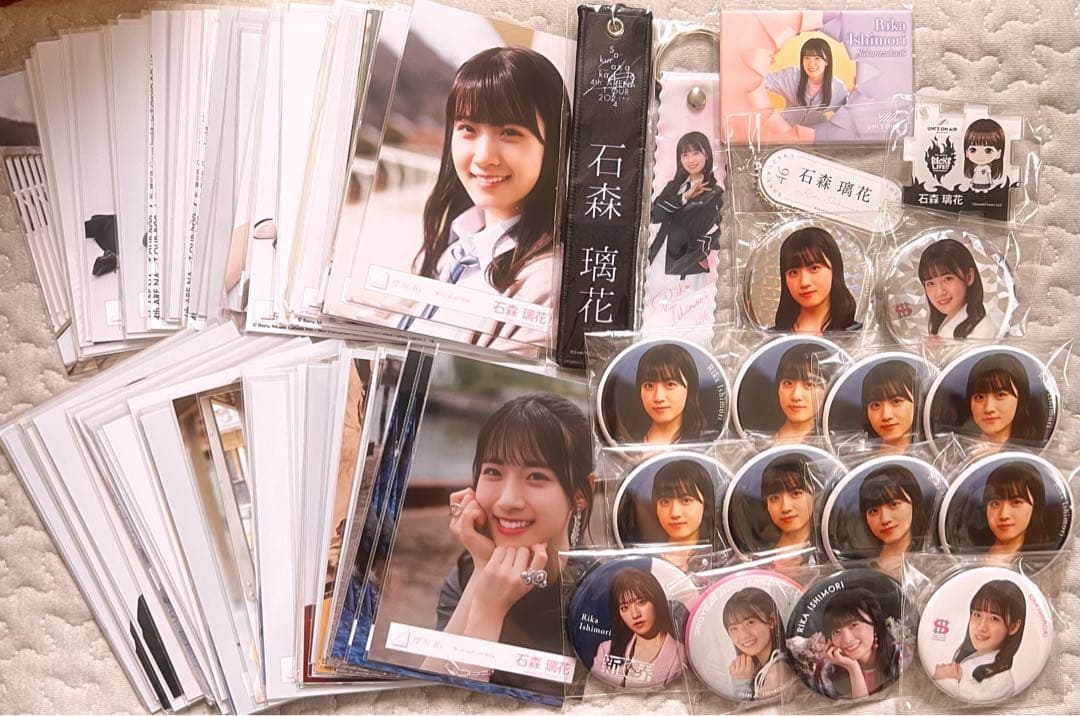 櫻坂46 石森璃花 生写真102枚グッズまとめ売り