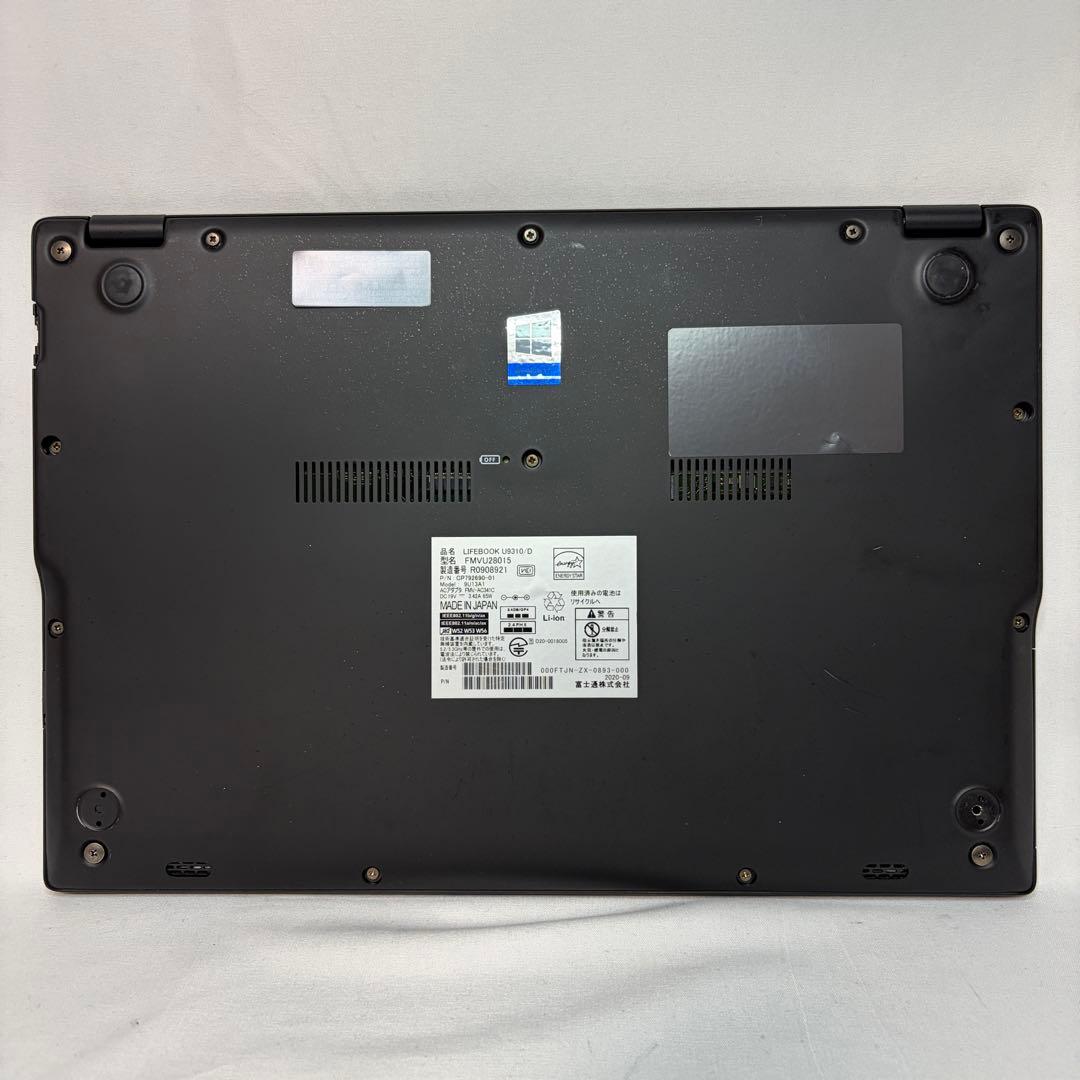 準美品 LIFEBOOK U9310 10世代 i7 16GB LTE オフィス