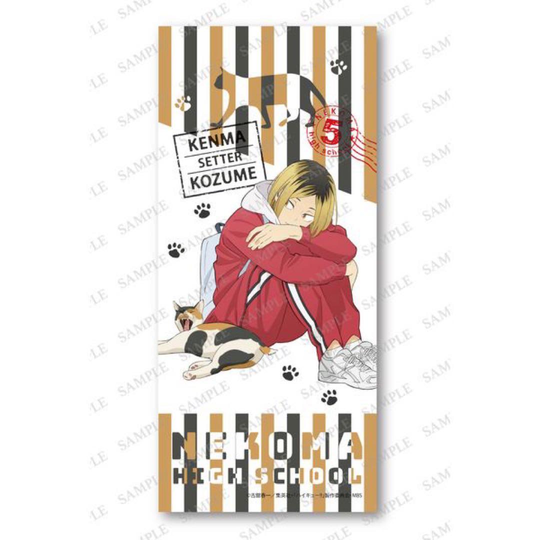 ハイキュー 孤爪研磨 ビゲストタオル