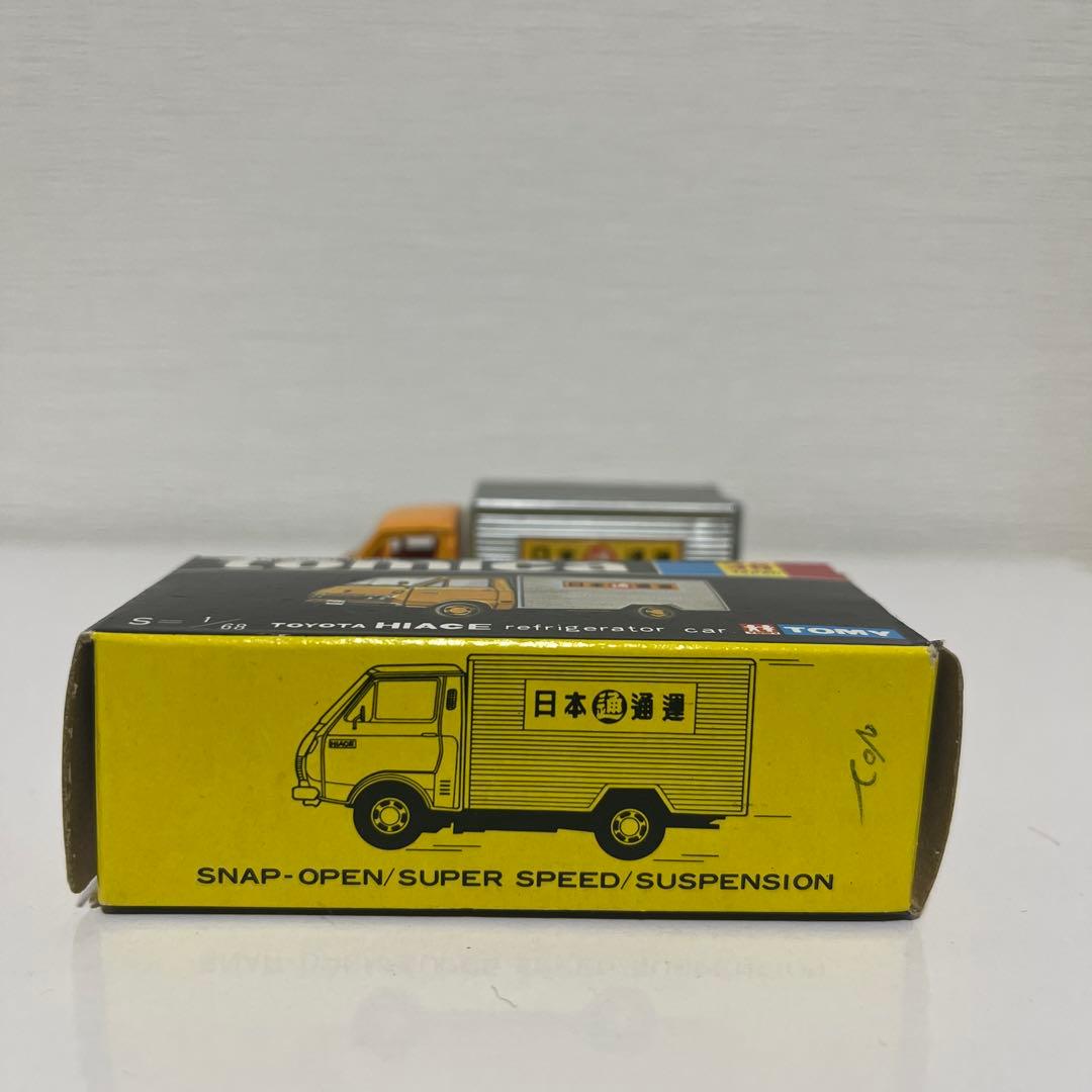トミカ 38 日本通運 ハイエース　ミニカー