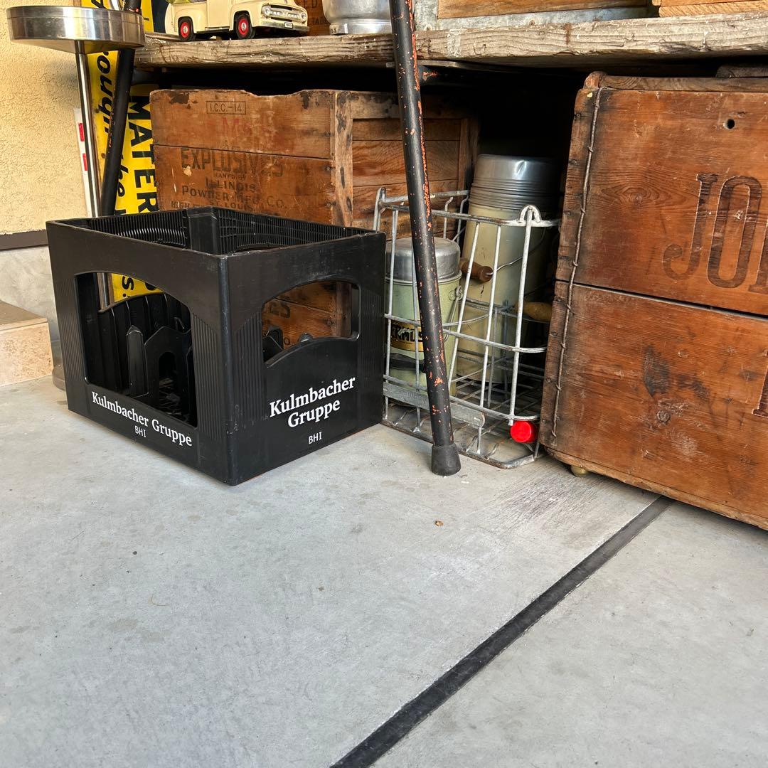 英国vintage ヴィンテージ ボトルラック ENGLAND クレートBOX