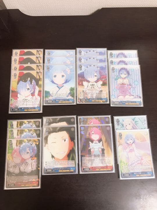 ヴァイスシュヴァルツ リゼロ レムラム軸デッキ