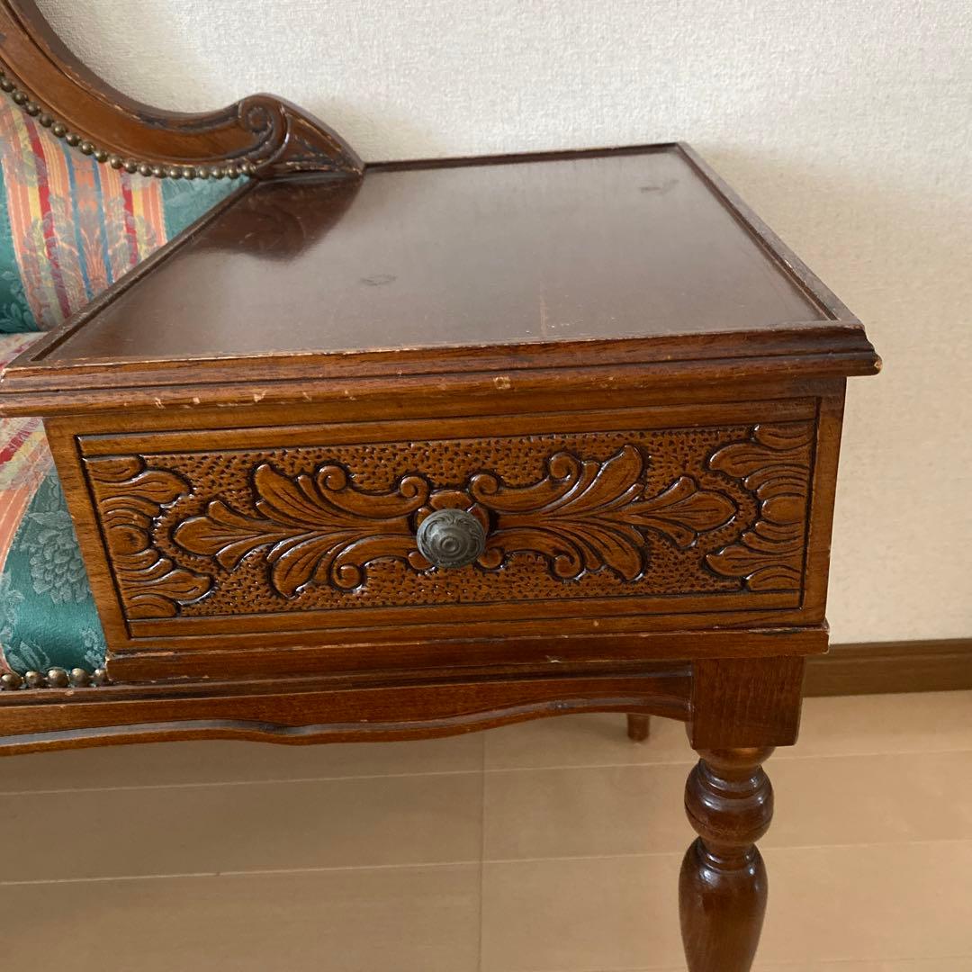 マーガレット　アンティークテレフォンチェアー　ヴィンテージ　イタリア製