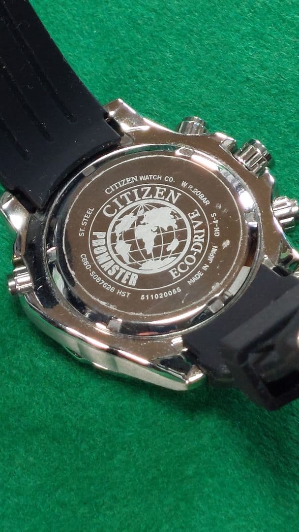 サ*ア様 CITIZEN Eco-Drive クロノグラフ 時計