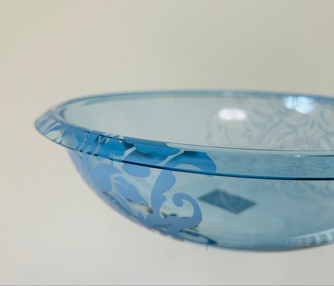 ★新品【サミーラ】バスチェアー・洗面器　クリア　Mサイズ　2点セット　センコー