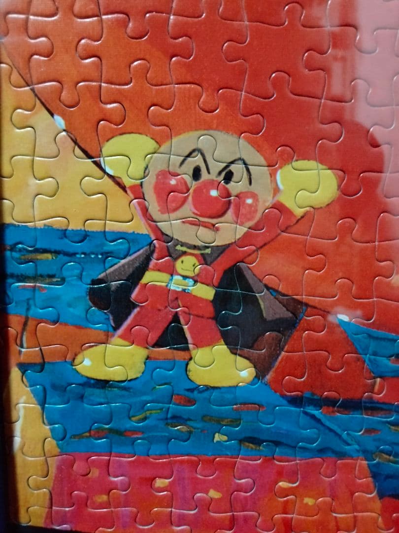 完成品 燃えるだだんだん ジグソーパズル やなせたかしオリジナル原画