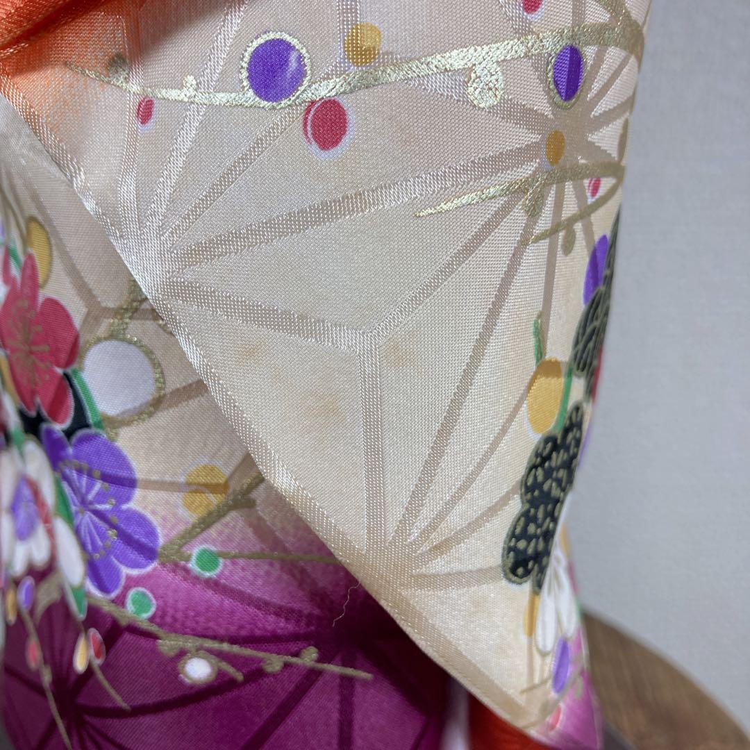 豪華 飾り市松 市松人形 45cm 着物 日本人形