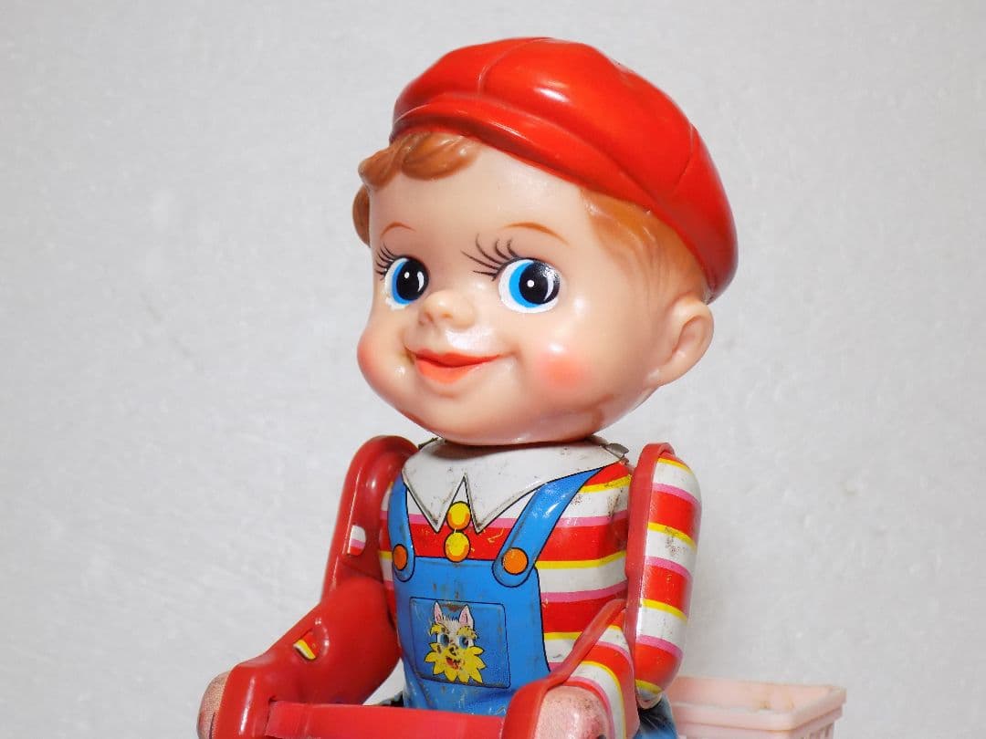 マスダヤ ブリキ　電動　【ちびっこ HAND CAR 】☆動作品