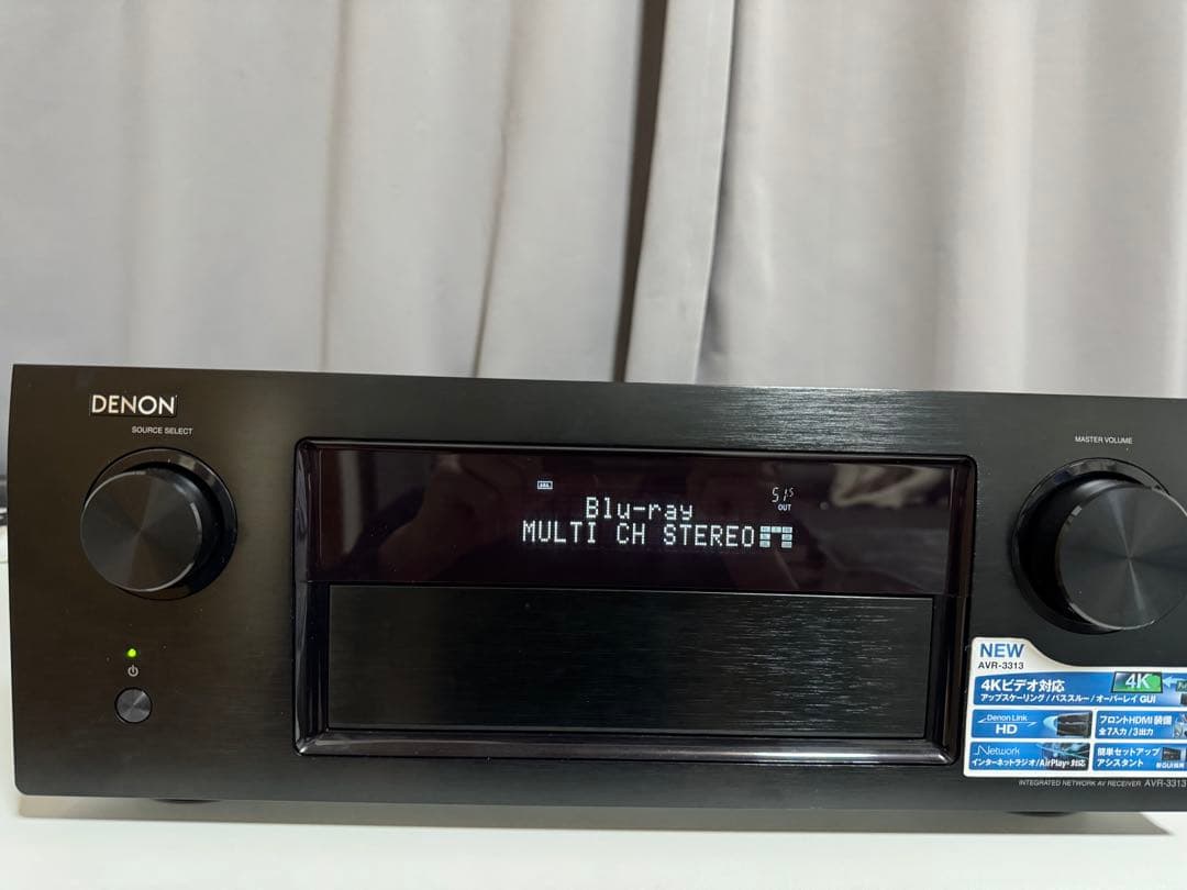 DENON AVR-3313 AVアンプ 4K対応