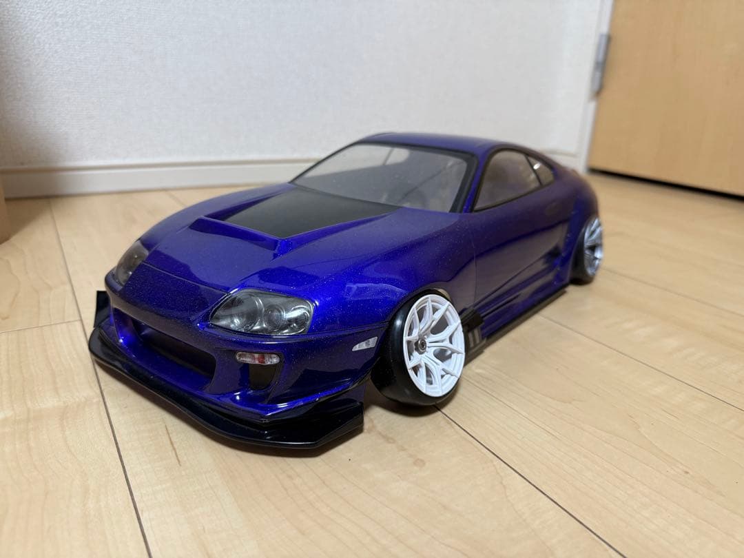 80スープラ　ラジコン　ボディ　ドリフト