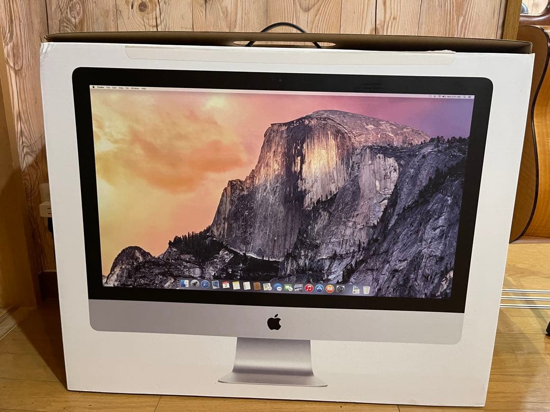 メモリ32GB iMac 27インチ 5K Late 2014（箱・付属品あり）