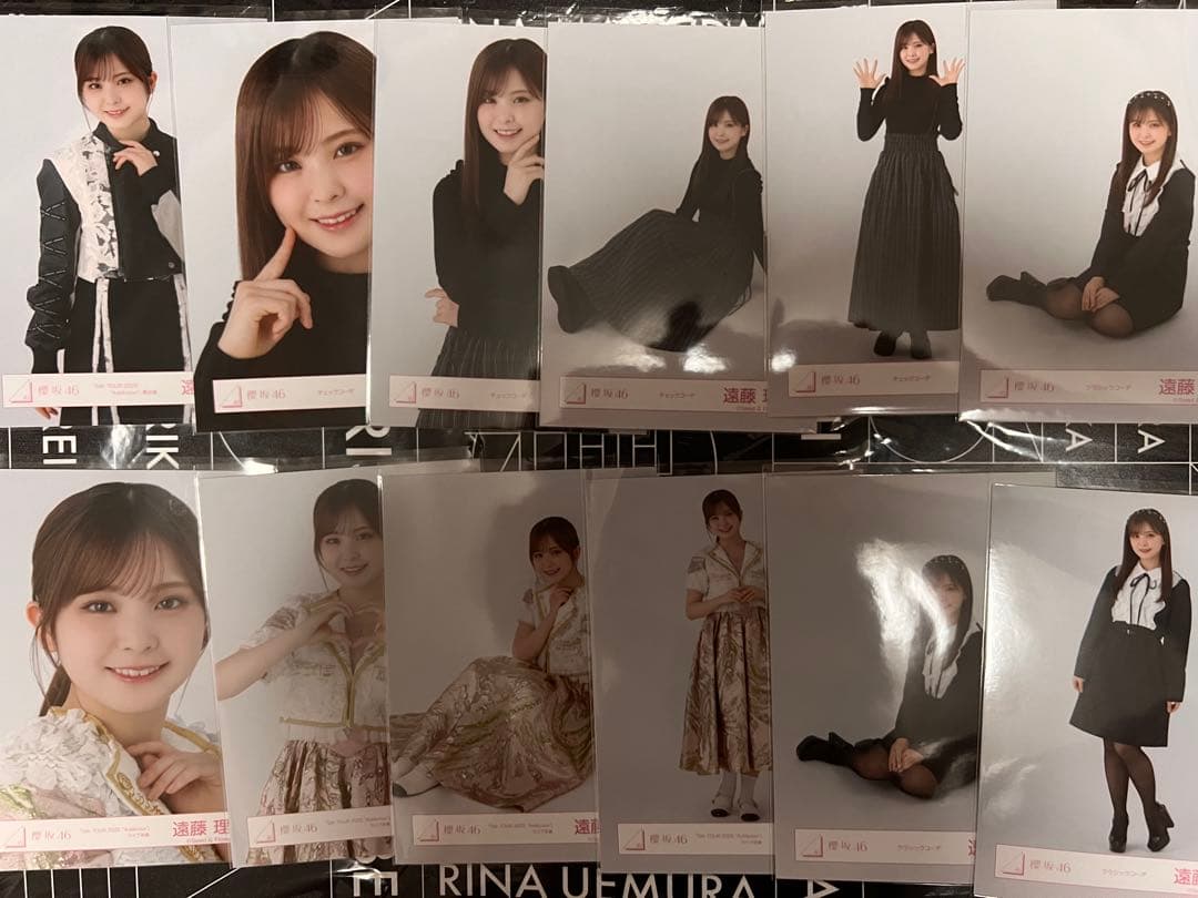 ◎櫻坂46 遠藤理子　生写真　150枚　コンプ8種　お値下げ