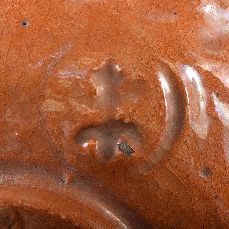 茶道具　楽焼　赤楽茶碗　合わせ箱　C　R7983