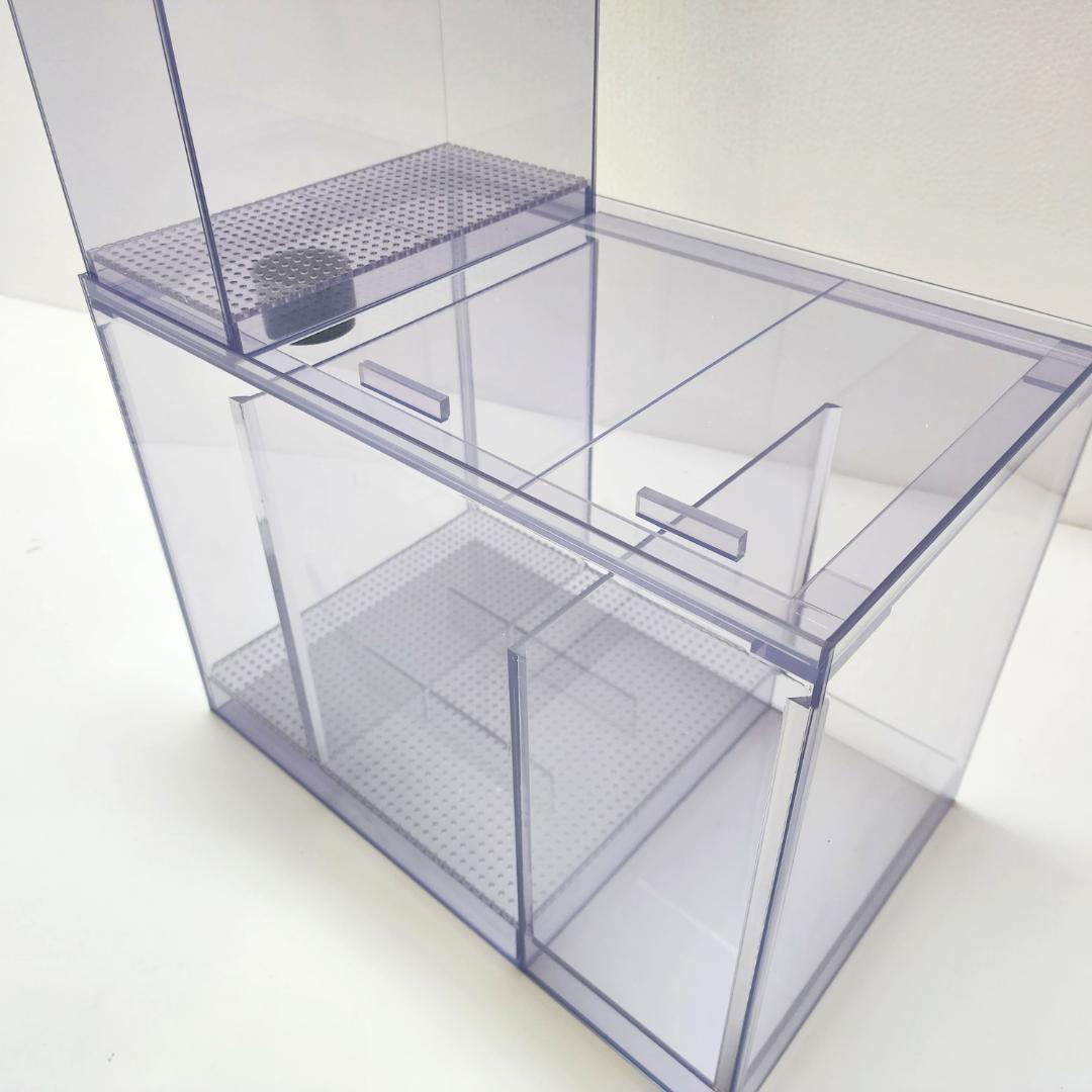 □国産3層式濾過槽□400×300×300h□オーバーフロー水槽用□