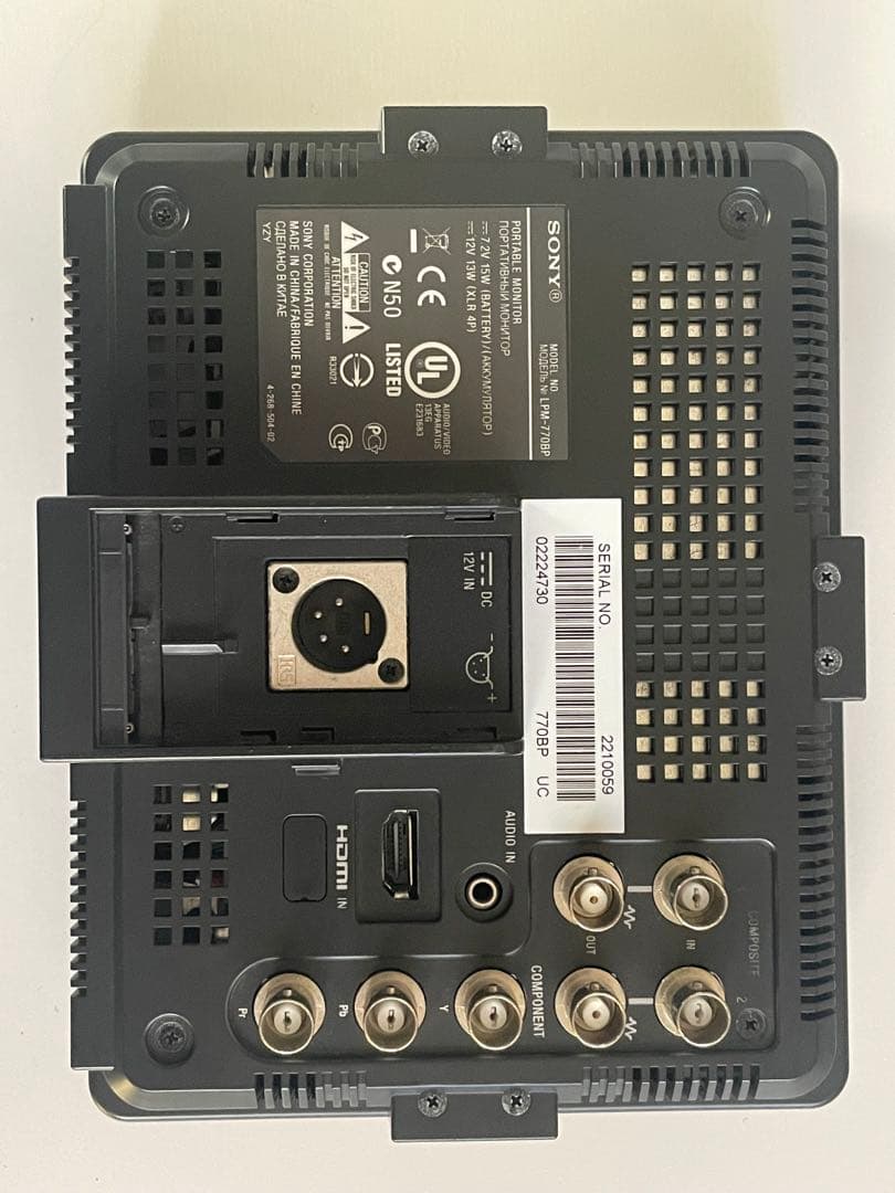 SONY ポータブルモニター LPM-770BP