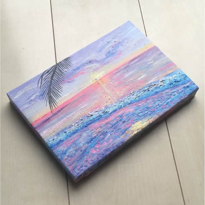 絵♡オーダー♡アート♡海の絵♡ロンハーマン♡tcss♡インテリア♡