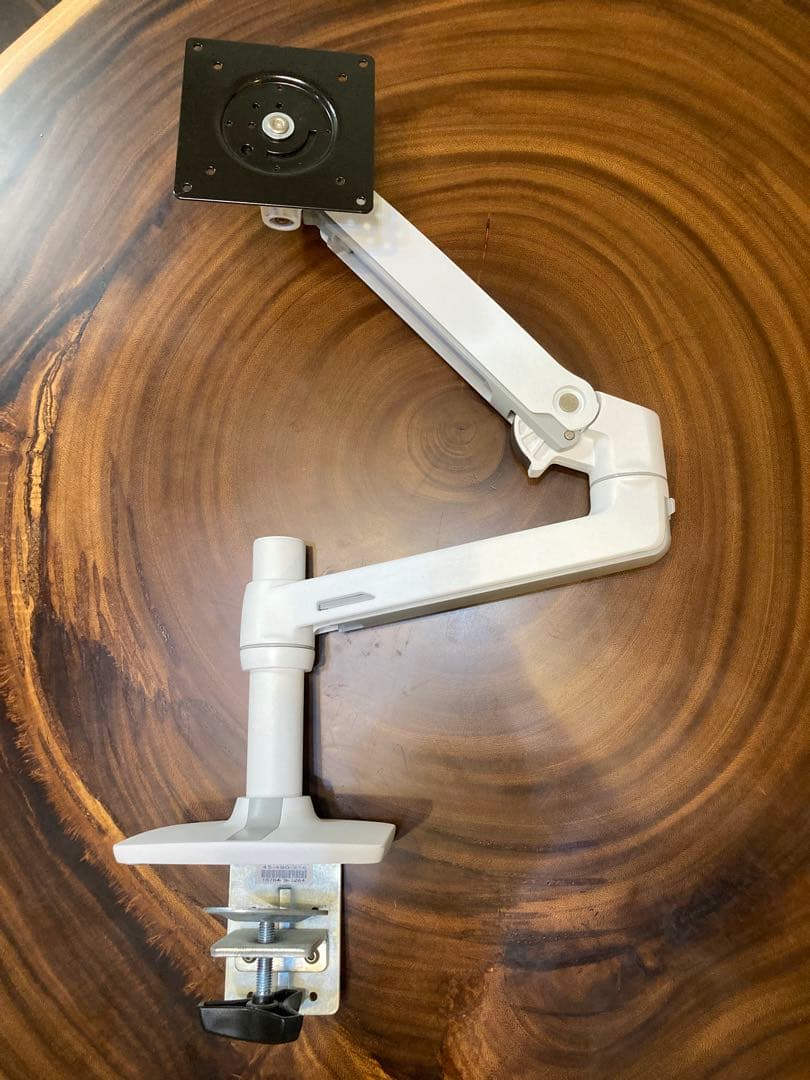 エルゴトロン　LX モニターアーム　デスクマウント　白　34インチ