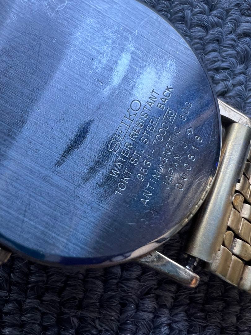 セイコー ドルチェ メンズ 10KT 腕時計