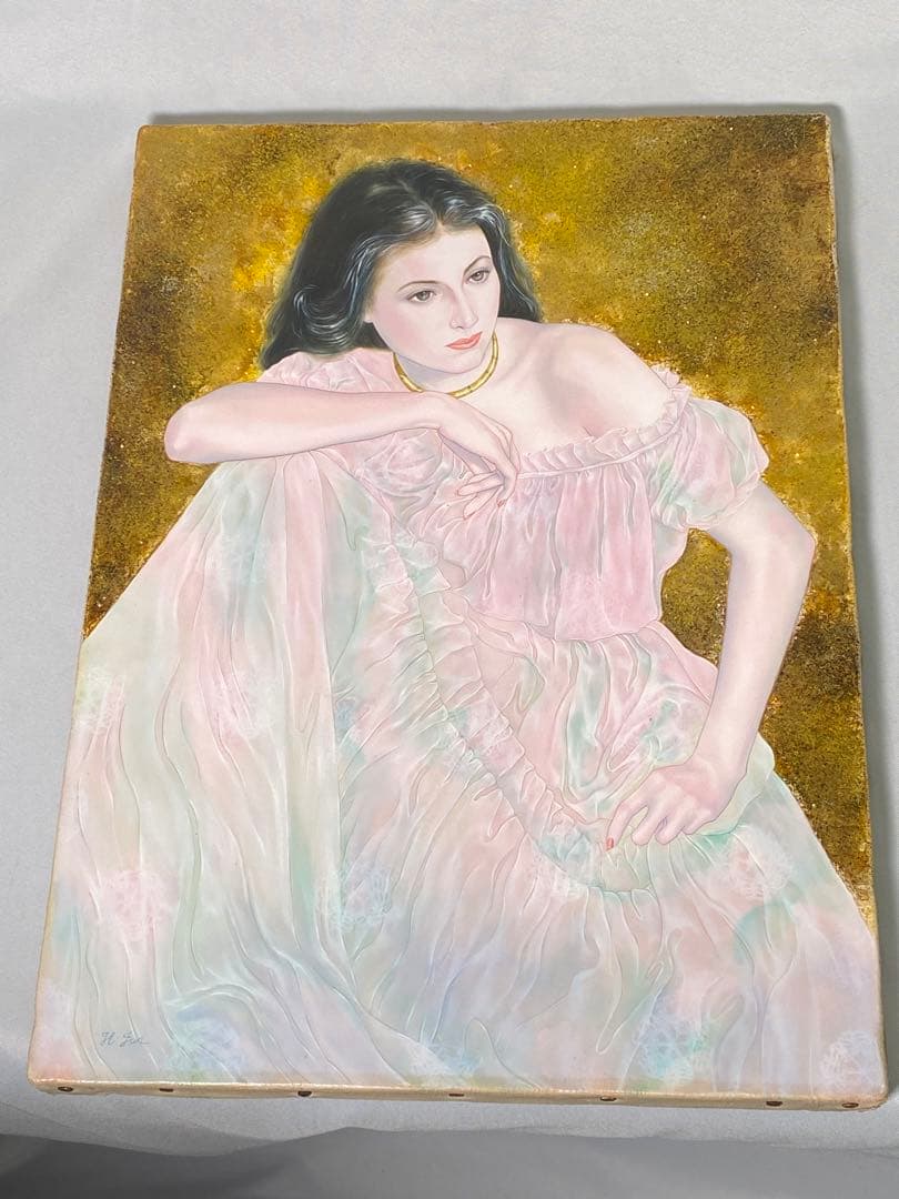 2127❣️ 【作家名】　浜辺順　裸婦人気画家！