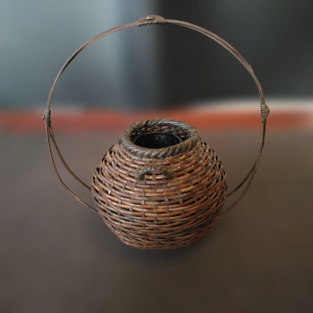 花籠　花入　竹籠