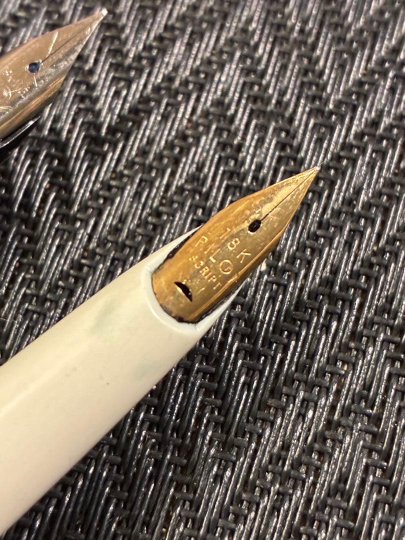 値下げ　K18 万年筆 2本セット