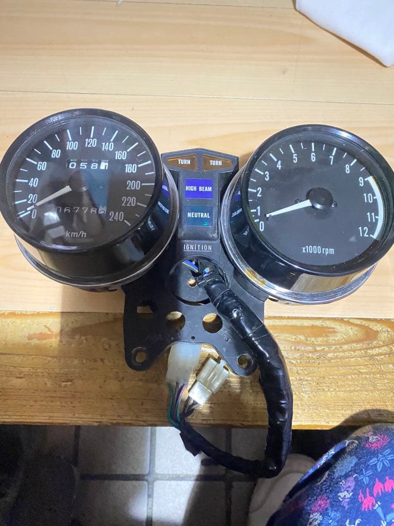 バイク メーター スピードメーター タコメーター